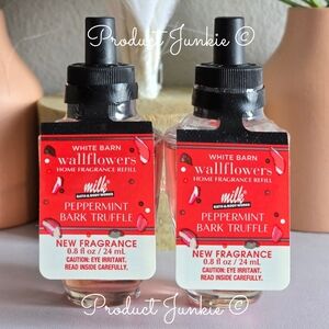 Peppermint Bark Truffle Wallflower Refills by Bath and Body Works × MILK